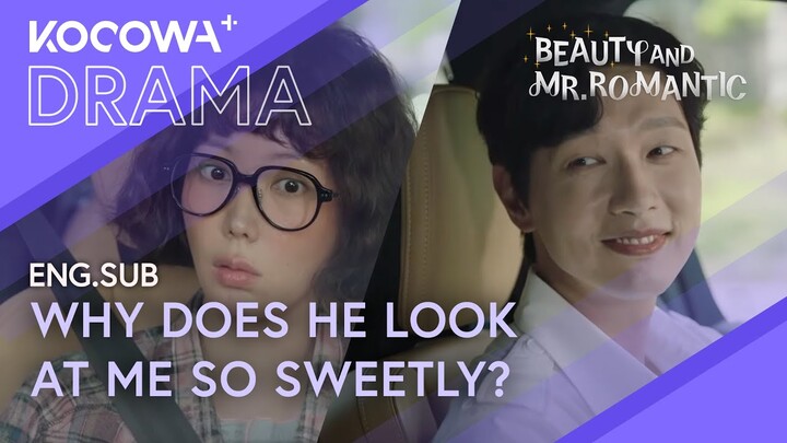 In the Car with Ji Hyunwoo: 'Why Is He So Happy To See Me?' | Beauty and Mr. Romantic EP18 | KOCOWA+