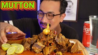 VERY SPICY MUTTON CURRY EATING CHALLENGE  || MUTTON EATING SHOW || MUTTON CURRY MUKBANG