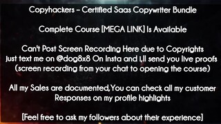 Copyhackers  course - Certified Saas Copywriter Bundle download