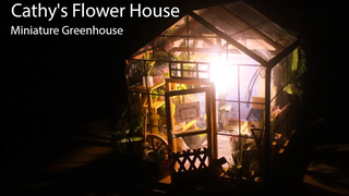 Cathys Flower House - บ้านตุ๊กตา - เรือนกระจกขนาดเล็ก By CARESAVA