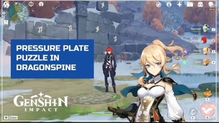 Pressure Plate Puzzle di DragonSpine | Genshin Impact Indonesia