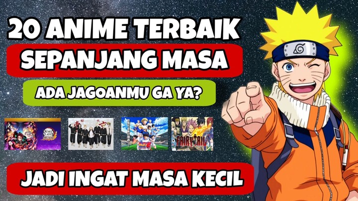 20 ANIME TERBAIK SEPANJANG MASA