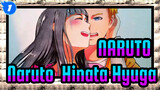 [Lukisan Tangan NARUTO] Naruto Uzumaki & Hinata Hyuga_1