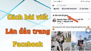 Cách ghim bài viết lên đầu trang cá nhân facebook bằng điện thọa đơn giản mới nhất