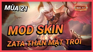 Hướng Dẫn Mod Skin Zata Thần Mặt Trời Mới Nhất Mùa 21 Full Hiệu Ứng Không Lỗi Mạng | Yugi Gaming