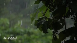 Peaceful Quran Recitation with Rain Sound