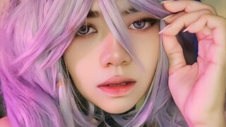 keqing cosplay video compilation