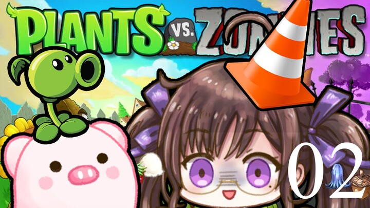 Mengarang Cerita Tanaman -  Plant VS Zombies Indonesia Part 02 #Vtuber #VtuberIndonesia