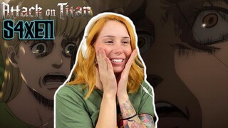 Attack on Titan season 4 episode 11 deceiver  REACTION