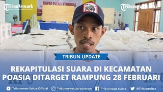 3 Hari Sidang Pleno Terbuka di Kecamatan Poasia, PPK Tuntaskan 29 TPS, Target 28 Februari 2024 Kelar