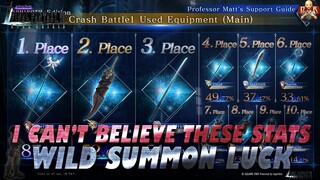 [FF7: Ever Crisis] - These stats are EYE OPENING! Insanely LUCKY summons for me!