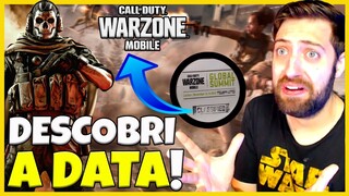 🔥VAZOU! DESCOBRI a DATA do WARZONE MOBILE! e VOCÊ VAI SE SURPREENDER!