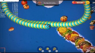 Worms zone.io 289 Rắn Phàm ăn - Vùng Giun Đất - 4