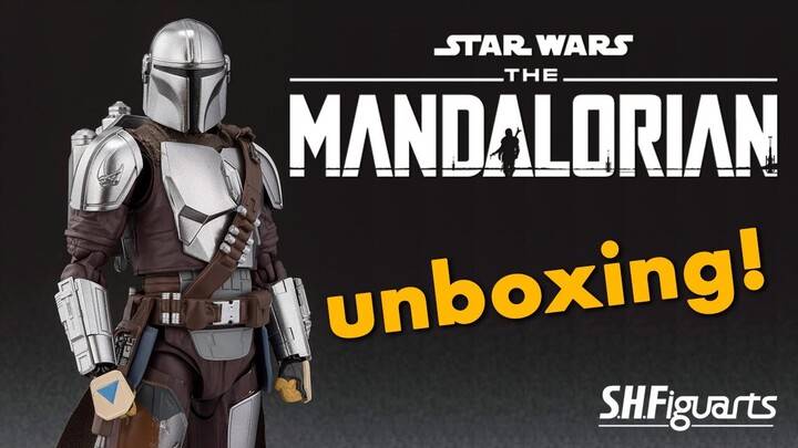 The Mandalorian Beskar Armor & The Child Star Wars SHFiguarts Unboxing