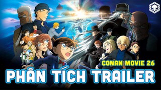 PHÂN TÍCH TRAILER CONAN MOVIE 26: TÀU NGẦM SẮT MÀU ĐEN | THÁM TỬ LỪNG DANH CONAN | TEN ANIME