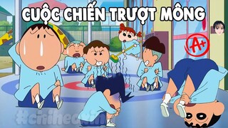 Cuộc Chiến Trượt Mông Đặc Biệt | Shin Cậu Bé Bút Chì | #CHIHEOXINH