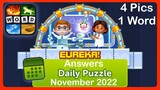 4 Pics 1 Word - Eureka! - November 2022 - Answers Daily Puzzle + Bonus Puzzle