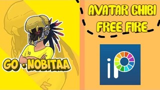 Proses pembuatan Avatar Chibi Free Fire || Ibis Paint