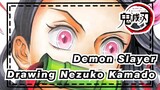 [Demon Slayer: Kimetsu no Yaiba] Drawing Nezuko Kamado with Mark Pen