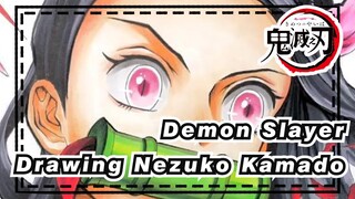 [Demon Slayer: Kimetsu no Yaiba] Drawing Nezuko Kamado with Mark Pen