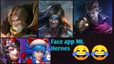 FaceApp Mobile Legend Heroes Young/Old Heroes