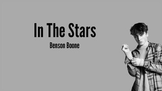 Benson Boone - In the stars (Lyrics)