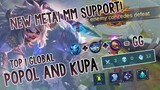 MM Support! New Meta Popol and Kupa Top 1 Global - Mobile Legends