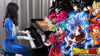 DRAGON BALL ULTRA INSTINCT PIANO MEDLEY！✨1800000 Subscribers Special✨ เปียโนของ Ru