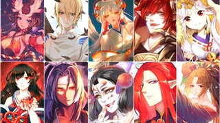 [Onmyoji] รอบที่สองของmv อนิเมชั่นการเรียกSSR/SP แบบเต็ม สุดแรง