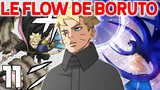 BORUTO SAUVE SARADA ! HIMAWARI MODE KURAMA - BORUTO TWO BLUE VORTEX CHAPITRE 11 | REVIEW MANGA