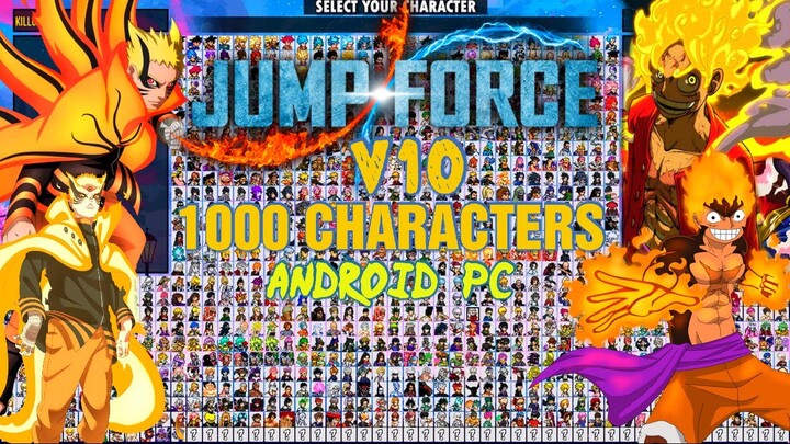 JUMP FORCE MUGEN V10 NEW 2022