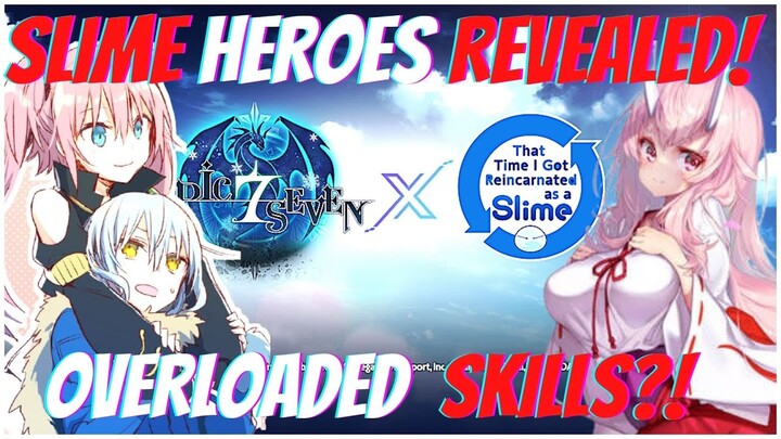 Rimuru + Milim + Shuna First Impressions & Skills Review! [Epic Seven Guide 2021]