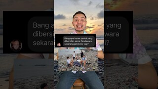 Pantai yang dibersihin PANDAWARA sekarang kotor lagi? Kok bisa? #shorts