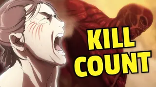 Attack on Titan KILL COUNT (Season 4 PART 2)