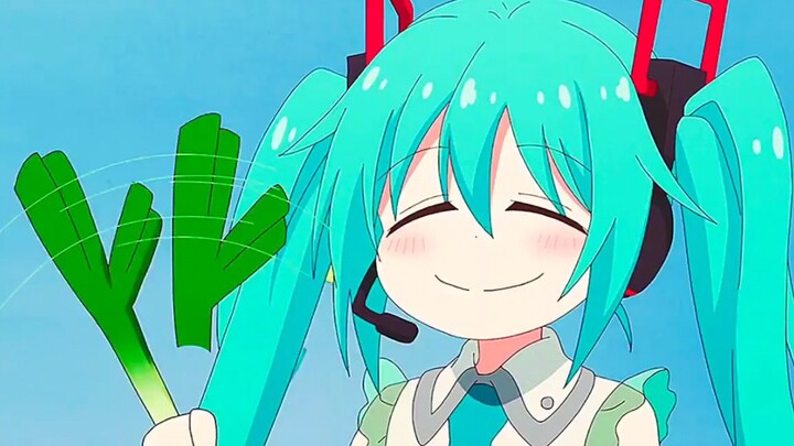 Hatsune-chan’s singing song~ is so cute!