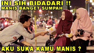 SUMPAH !!! WANITA ini Manisnya KELEWATAAN || Prank gombalin cewek manis tak di kenal, BAPER