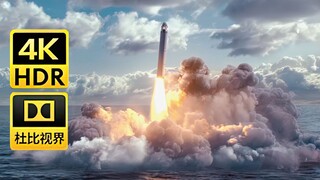 [4K Dolby Vision] The shocking scene of the launch of the missile nuclear bomb, the end of the film 