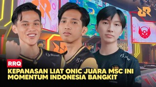 RRQ KEPANASAN! USAI ONIC JUARA RRQ TAK MAU KALAH, INI MOMENTUM TIM INDONESIA