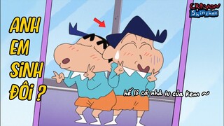 Anh em sinh đôi? & Đấu vật sumo cùng bố | Shin Cậu Bé Bút Chì | Xóm Anime