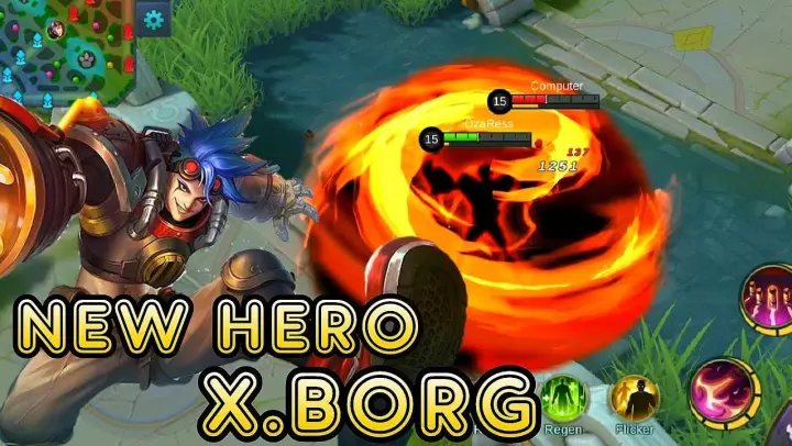 New Hero X.Borg Firaga Armor - Mobile Legends Bang Bang