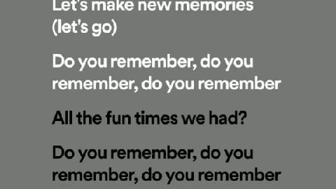 Do you Remember lyrics