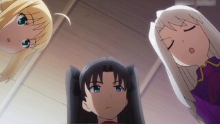 Shirou called Illya to get up, and Illya hugged him and kissed him forcefully...