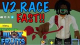 Reach V2 RACE FAST, 8 min EASY GUIDE in BLOX FRUITS | ROBLOX|