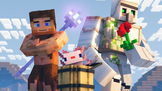 Iron Golem Life - ภาพเคลื่อนไหว Minecraft