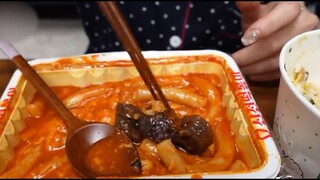 mukbang tteobokki #food