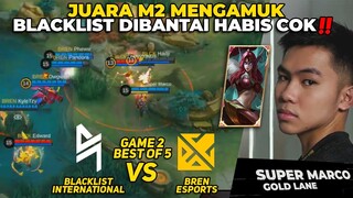 JUAR M2 MARAH BESAR !!! IRITHEL EMANG KUAT KALO GADA WANWAN CLAUDE - MPL PH BLACKLIST VS BREN GAME 2