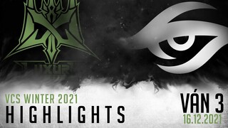 Highlight LX vs TS [VÁN 3][VCS Mùa Đông 2021][Tuần 5 - 16.12.2021]