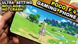 POCO F4 (BEST GAMING PHONE) Ultra Setting Game , No Lag game , No Crash Game | Best Phone for Gaming