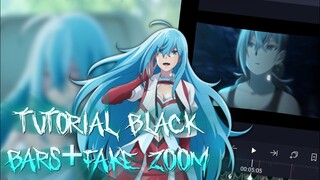 Tutorial Black Bars and Fake zoom Transition | Alightmotion A R M 4 Tutorials
