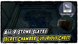 All Stone Slates Locations in The Bunkoku Enigma World Quest | Secret Chamber Luxurious Chest